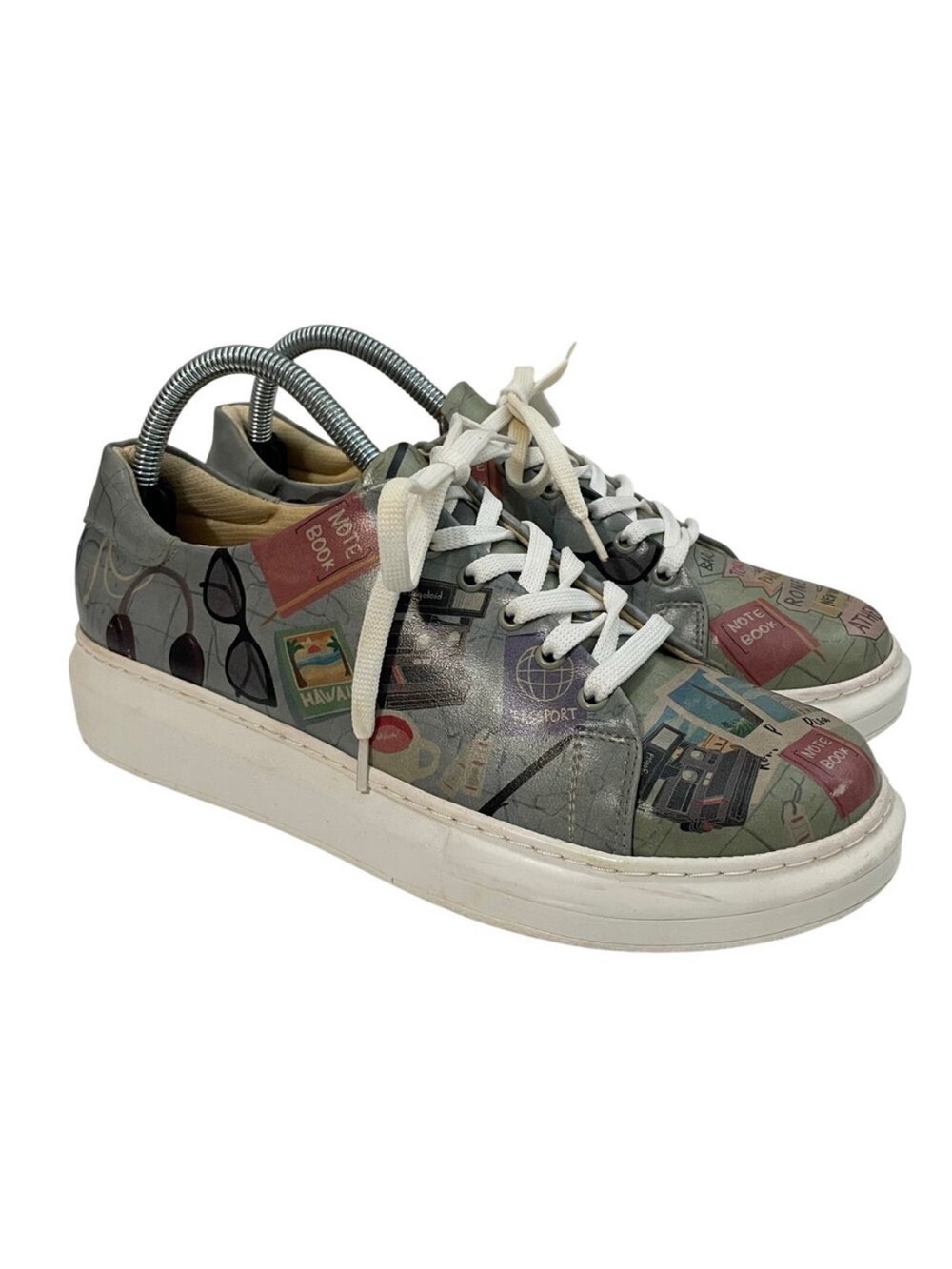 Women's DOGO Myra Sneaker Size 9 EU 40 Multicolor Vegan Leather Slip Resistant